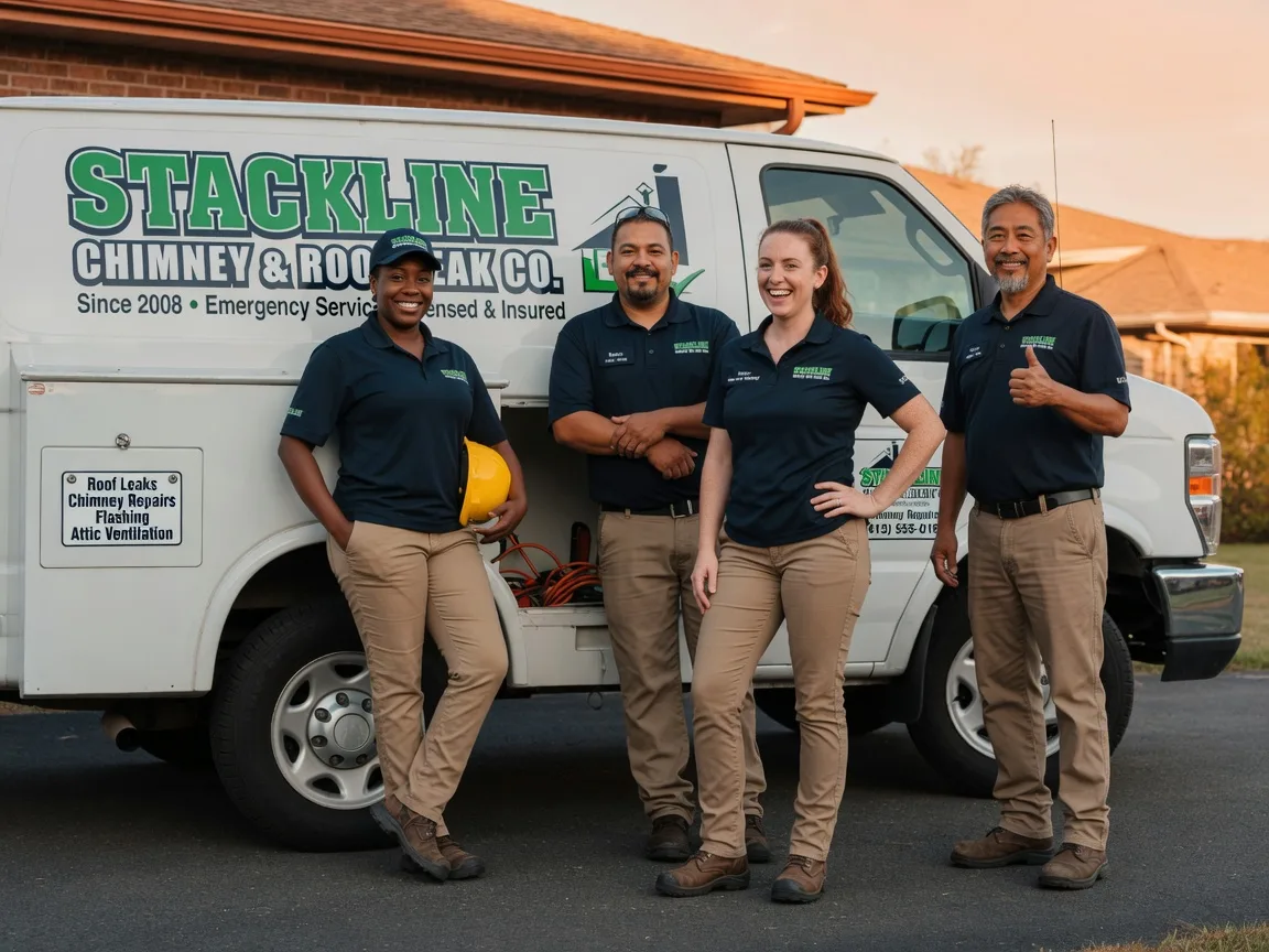 Chimney flashing repair company in Whitesburg, GA